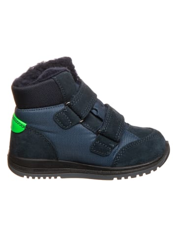 Primigi Leder-Boots in Dunkelblau