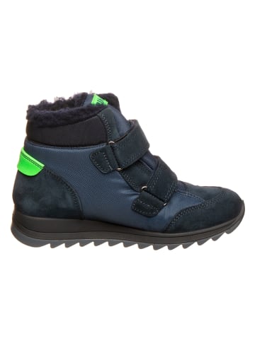 Primigi Leder-Boots in Dunkelblau
