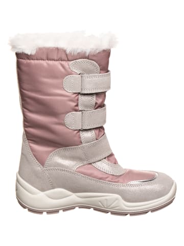 Primigi Leder-Winterstiefel in Rosa