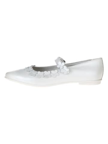 Primigi Leren ballerina's "Fantasy party" wit