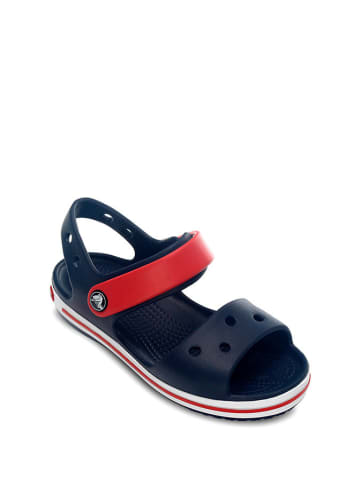 Crocs Sandalen "Crocband Kids" in Dunkelblau/ Rot