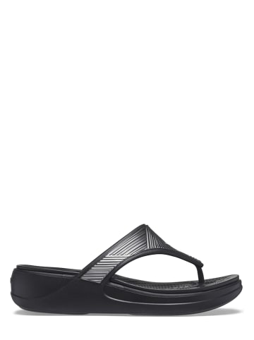 Crocs Zehentrenner "Monterey" in Schwarz