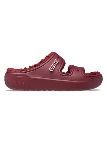 Crocs Pantoletten "Classic Cozzzy" in Bordeaux