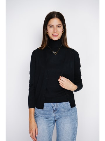 ASSUILI Twinset in Schwarz