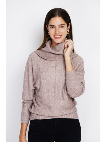 ASSUILI Pullover in Taupe