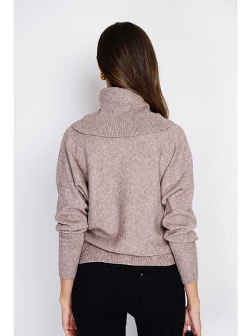 ASSUILI Pullover in Taupe