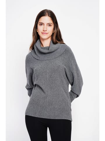 ASSUILI Sweter w kolorze ciemnoszarym