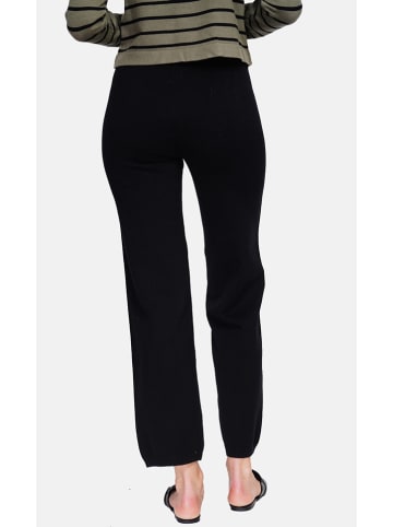 ASSUILI Stoffen broek zwart