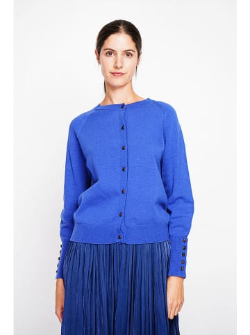 ASSUILI Cardigan in Blau