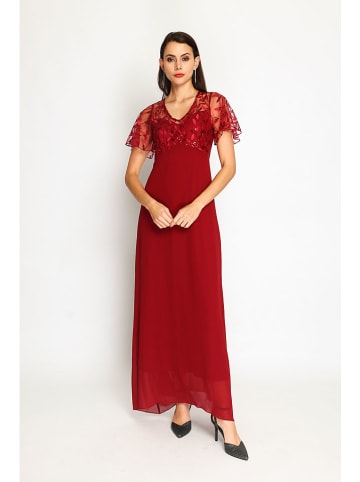 ASSUILI Kleid in Bordeaux
