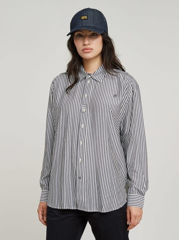 G-Star Blouse zwart/wit