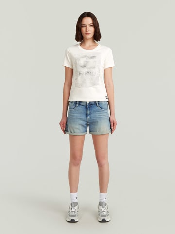 G-Star Szorty dżinsowe w kolorze błękitnym