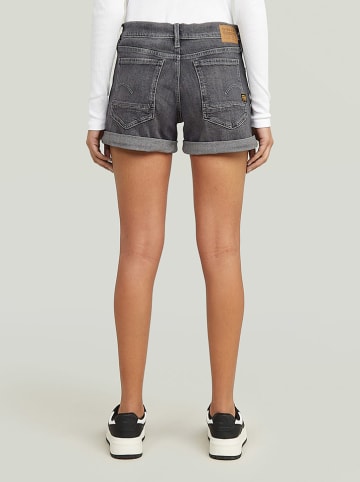 G-Star Szorty dżinsowe w kolorze szarym