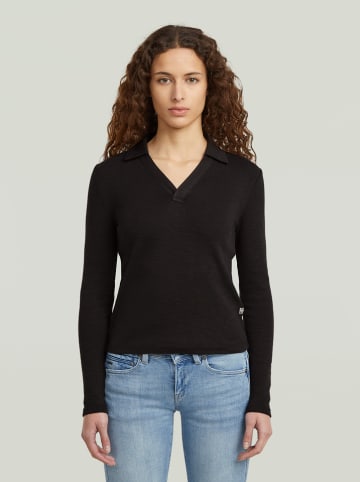 G-Star Poloshirt zwart