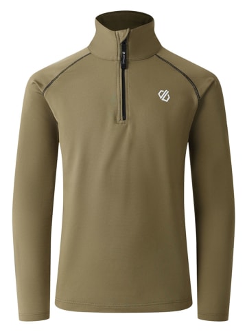 Dare 2b Sweter narciarski "Consist II" w kolorze khaki