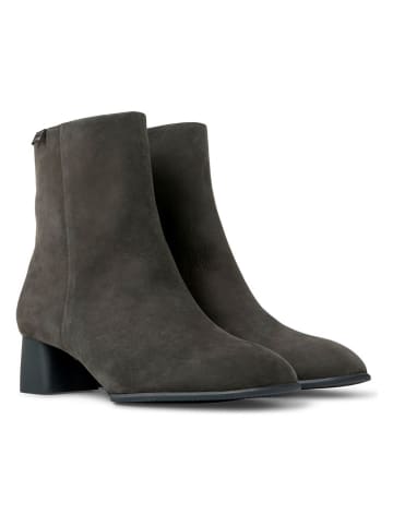 Camper Skórzane botki w kolorze khaki