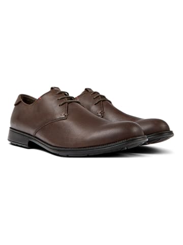 Camper Leren veterschoenen bruin