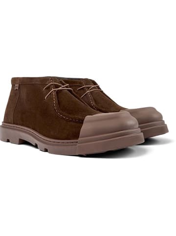 Camper Leren veterschoenen bruin