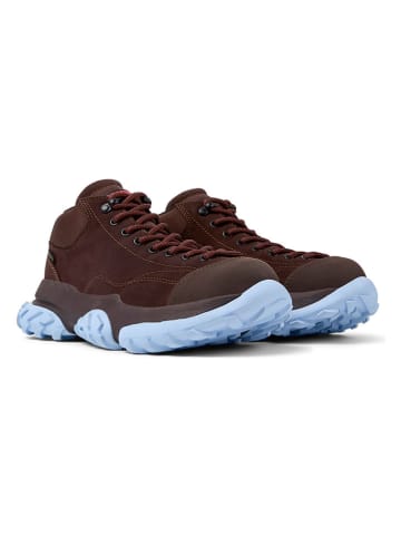 Camper Leder-Ankle-Boots in Braun