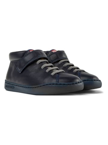 Camper Leren sneakers "Peu Touring" donkerblauw