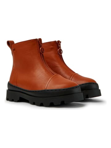 Camper Leder-Boots in Braun