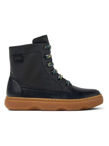 Camper Leder-Boots in Schwarz