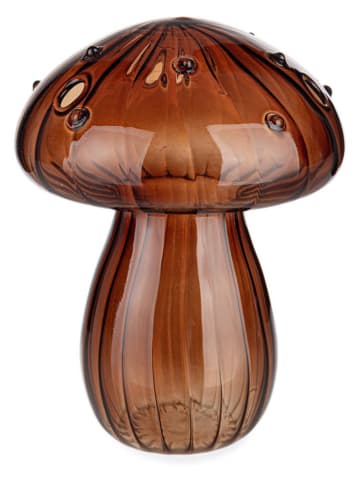 Bizzotto Decofiguur "Mushroom" bruin - (H)11,5 cm