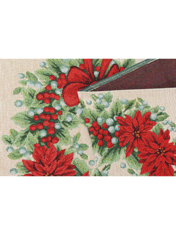 Bizzotto Tafelloper "Bow" beige - (L)183 x (B)33 cm