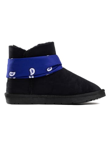 Blackfield Winterboots "Wladimir" zwart/donkerblauw