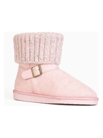 Blackfield Winterboots "Kylie" lichtroze