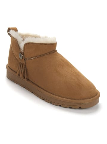 Blackfield Winterboots "Elonie" in Hellbraun