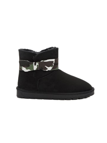 Blackfield Winterboots "Wassily Camo" in Schwarz