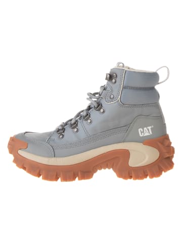 CAT Leren boots "Eco Trespass" lichtblauw