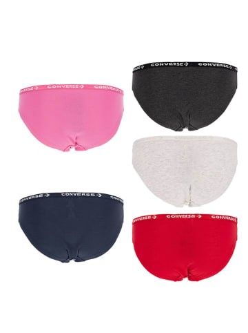Converse 5-delige set: slips meerkleurig