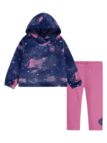 Converse 2tlg. Outfit in Dunkelblau/ Pink
