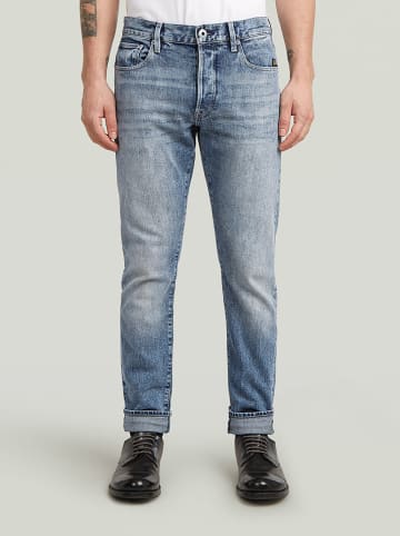G-Star Dżinsy "3301" - Slim fit - w kolorze błękitnym