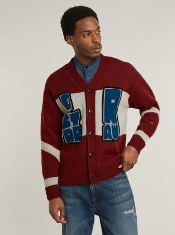 G-Star Cardigan in Rot