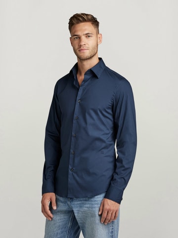 G-Star Hemd - Slim fit - in Dunkelblau
