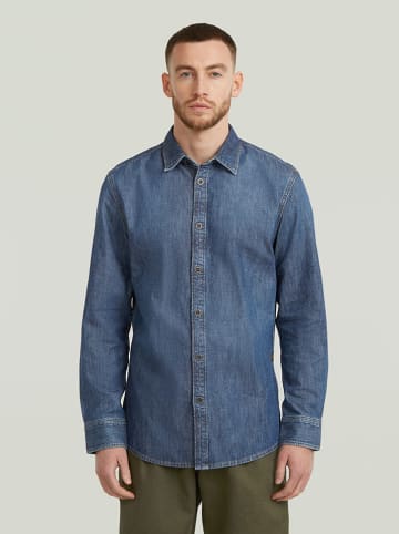 G-Star Koszula dżinsowa - Slim fit - w kolorze niebieskim