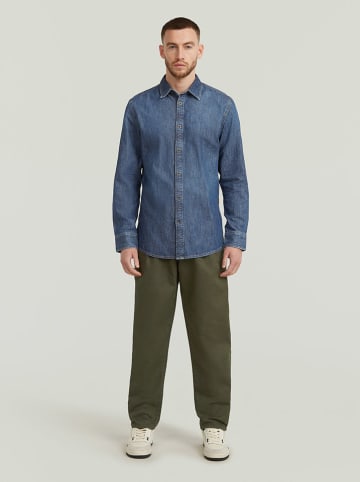 G-Star Jeanshemd - Slim fit - in Blau