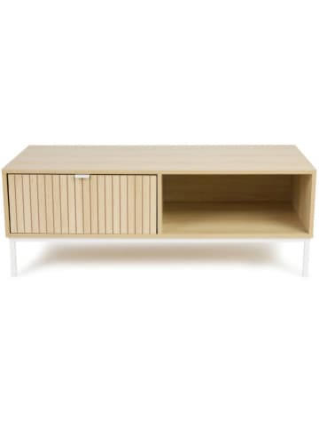 Lifa Living Szafka RTV ''Sorrento'' w kolorze jasnobrązowym - 110,5 x 50 x 40 cm