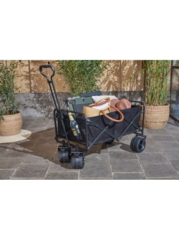Lifa Living Tuinwagen zwart - (L)101 x (B)57 x (H)99 cm