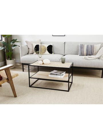 Lifa Living Couchtisch "Dijon" in Beige - (B)80 x (H)45 x (T)50 cm