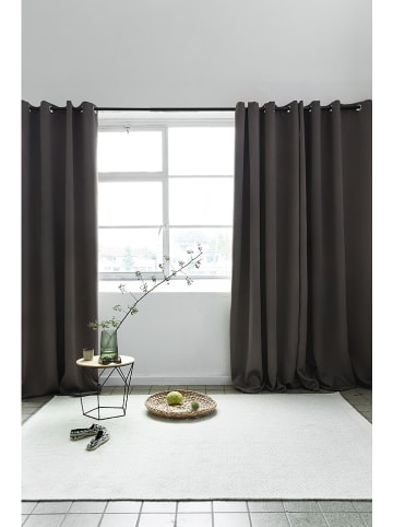 Lifa Living Ösenvorhang in Taupe