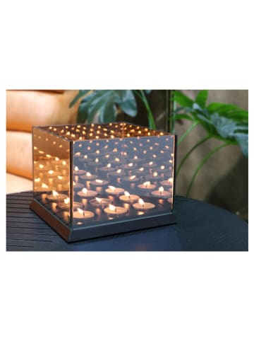 Lifa Living Kaarshouder zwart - (B)20 x (H)15 x (D)20 cm