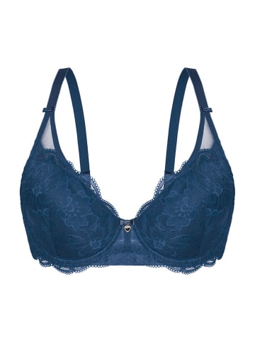 Sassa Schalen-BH in Dunkelblau/ Blau