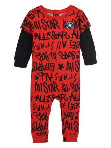 Converse Overall in Rot/ Schwarz