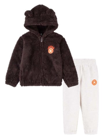Converse 2tlg. Outfit in Braun/ Creme