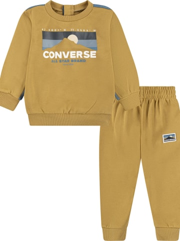 Converse 2-delige outfit mosterdgeel