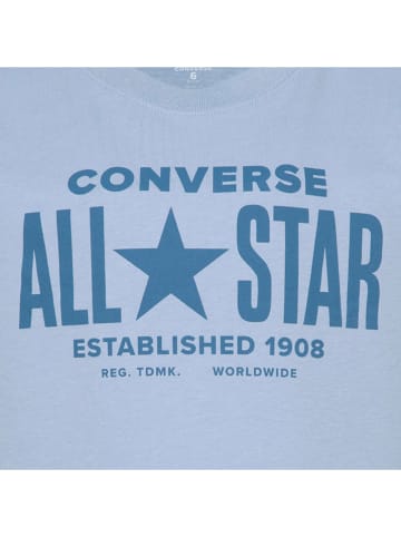 Converse Koszulka w kolorze błękitnym